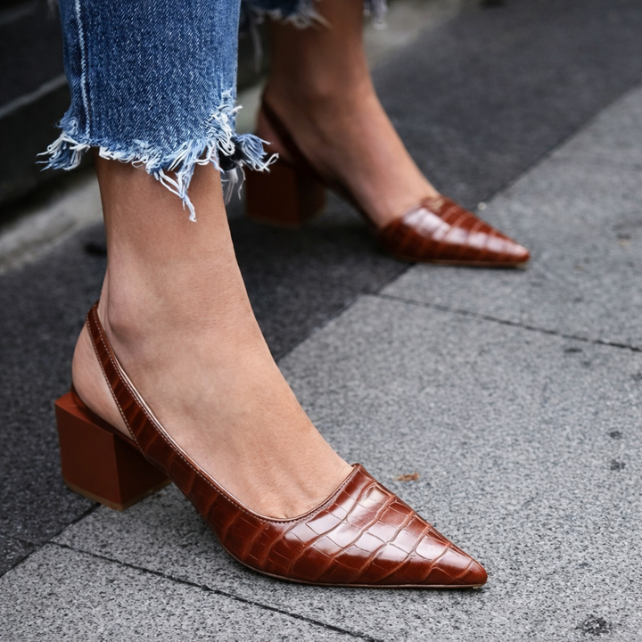 Womens Slingback Heels