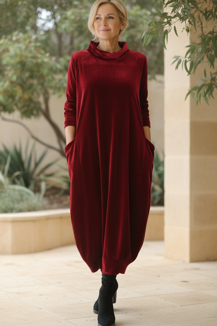RORY - ELEGANT VELVET DRESS