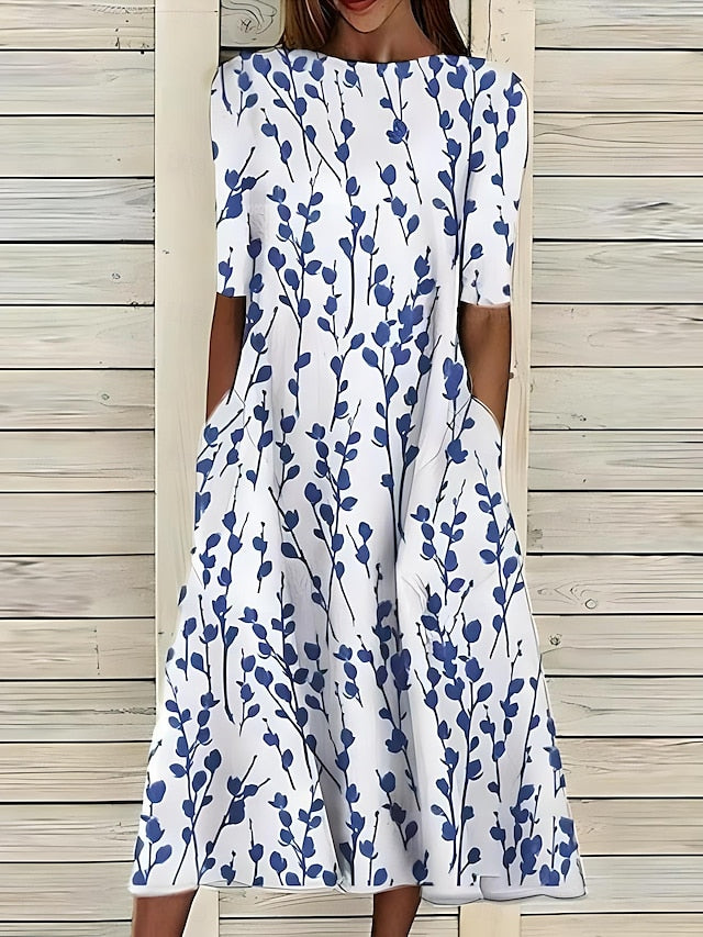 Caitriona™ | Coastal Bloom Maxi Dress -
