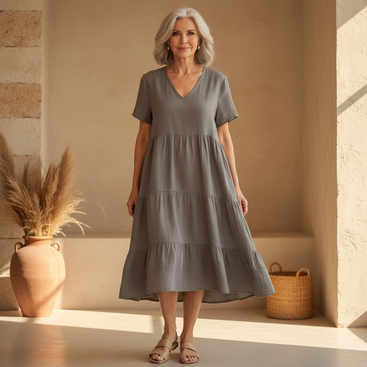 Bexley - Casual Summer V-neck Dress