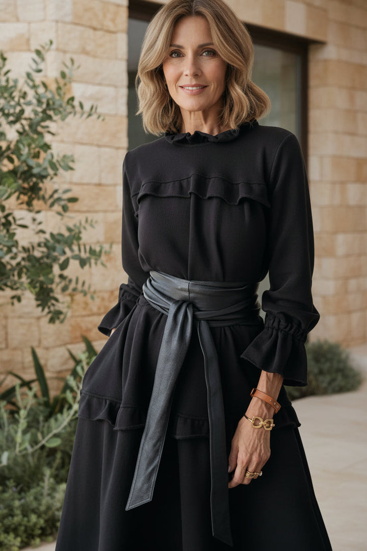 MORGAN – FLOWY LAYERED DRESS