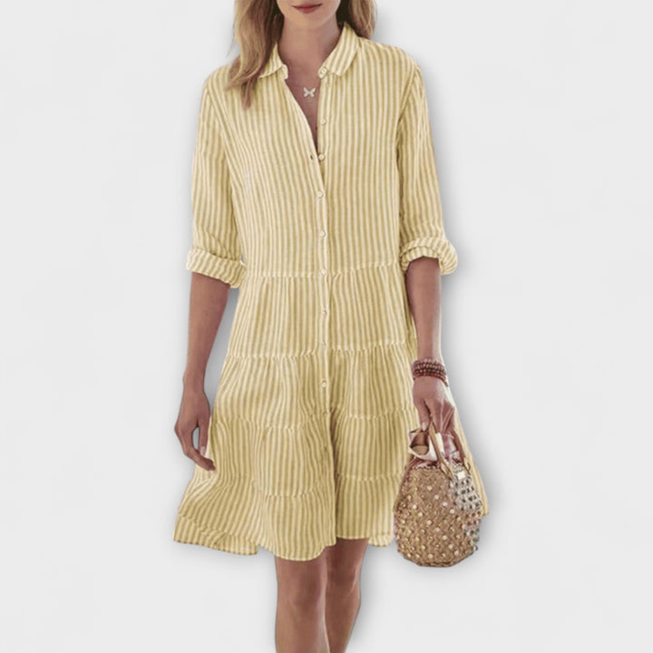 Nobody - Striped Breezy Dress