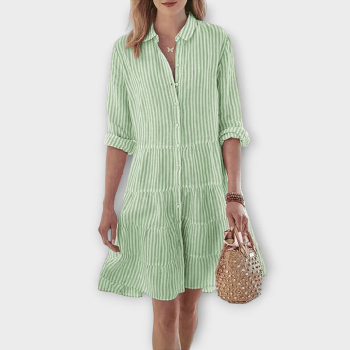 Nobody - Striped Breezy Dress