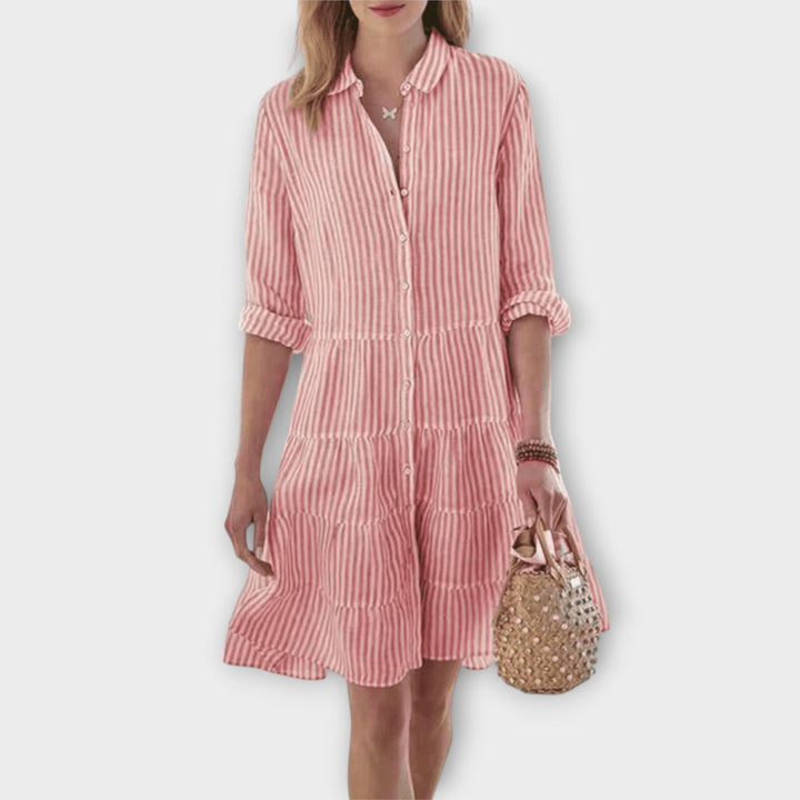 Nobody - Striped Breezy Dress