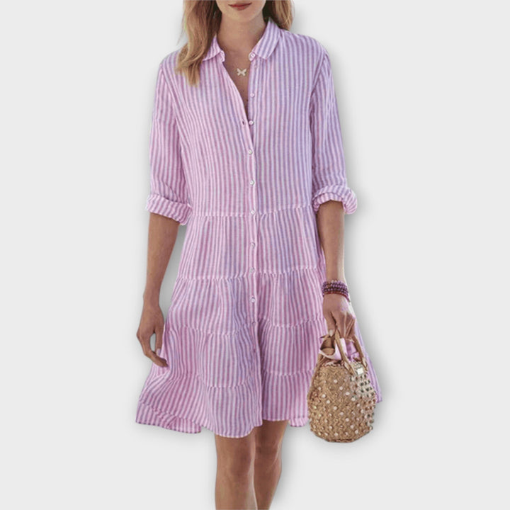 Nobody - Striped Breezy Dress