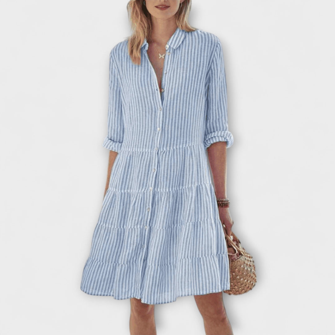 Nobody - Striped Breezy Dress