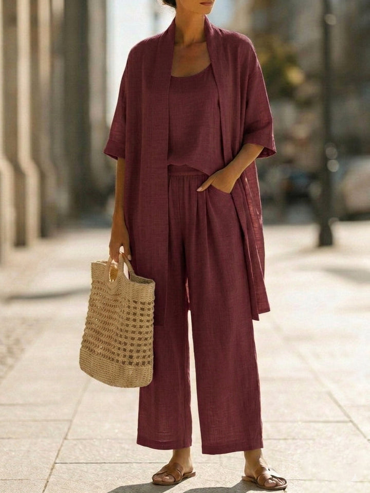 Elena | Three-Piece Minimalist Set