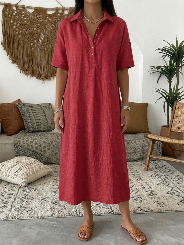 Lioré | Lightweight Polo Midi Dress