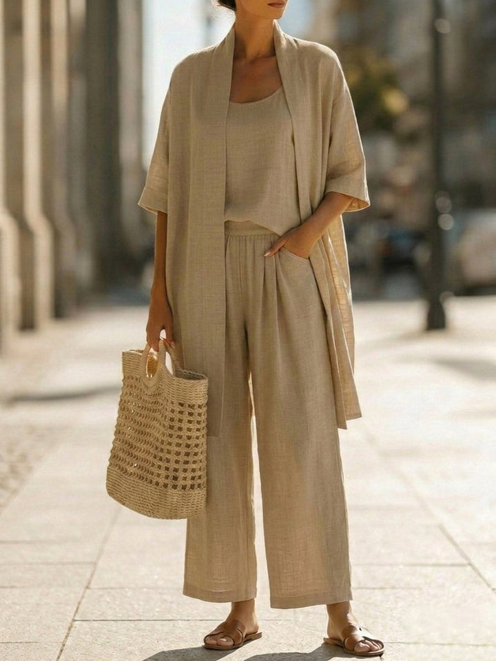 Elena | Three-Piece Minimalist Set