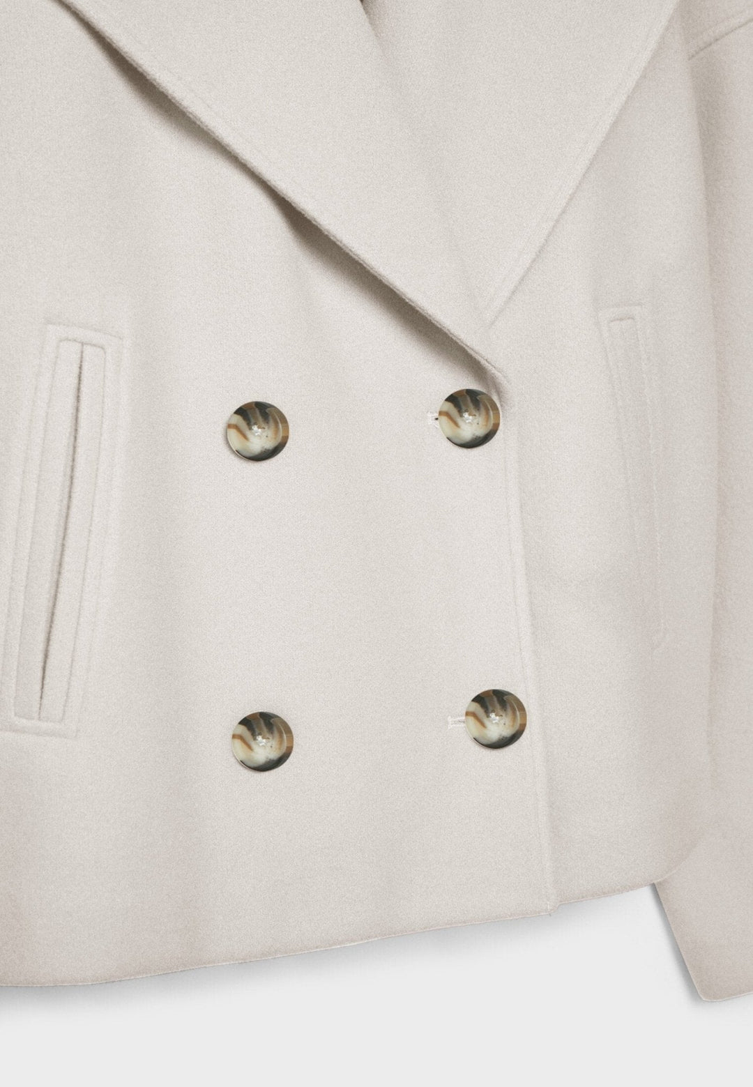 Melrani | Short Double-Breasted Coat